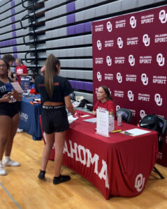 College Recruit Clinic for Cheerleaders at DCHS