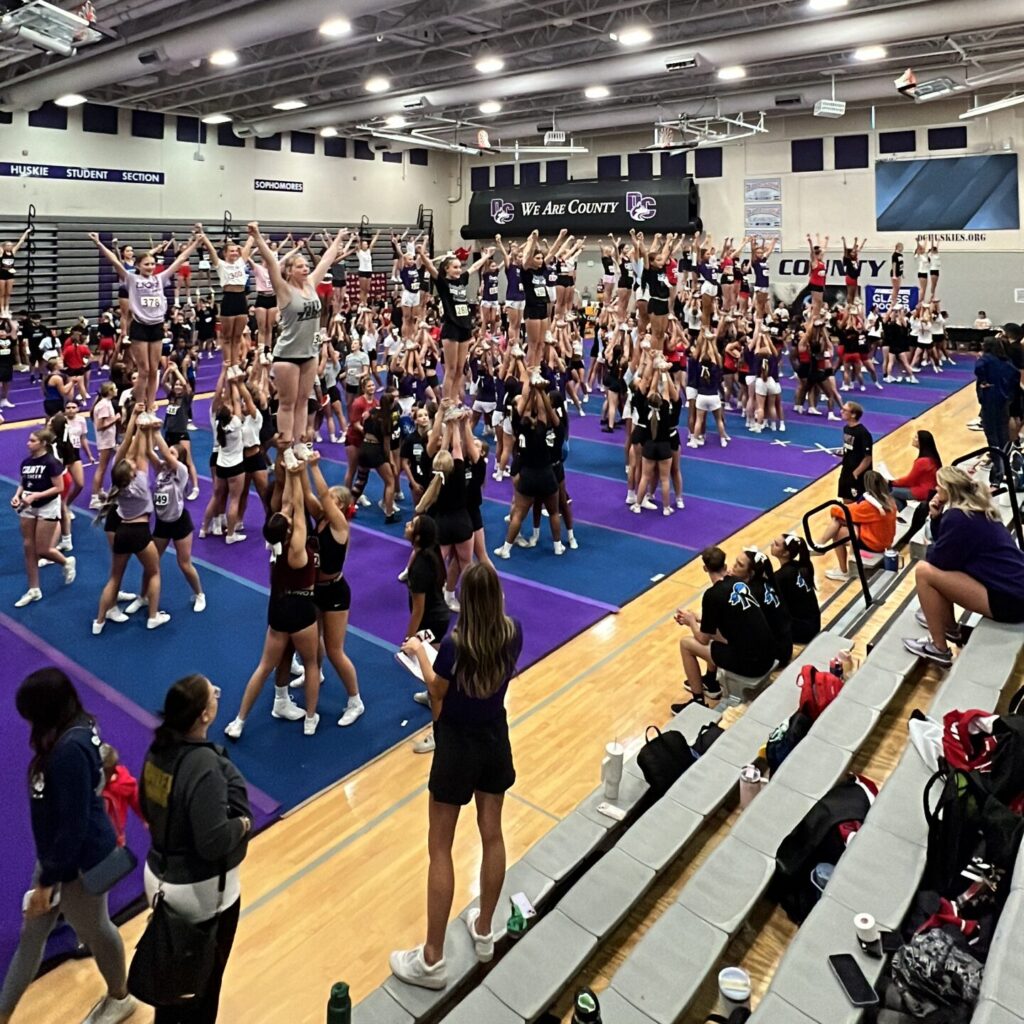 College Cheer Recruit Clinic at Douglas County