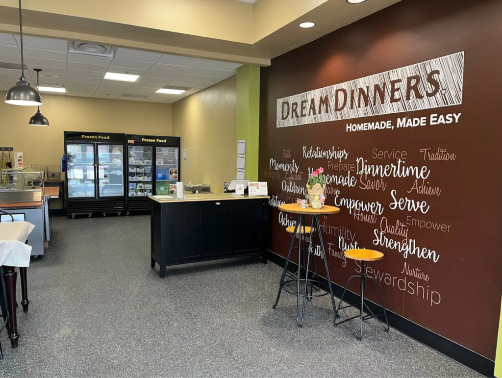 Dream Dinners Castle Rock Meal Prep for pick up at the store in Castle Rock or to have them delivered at your home.