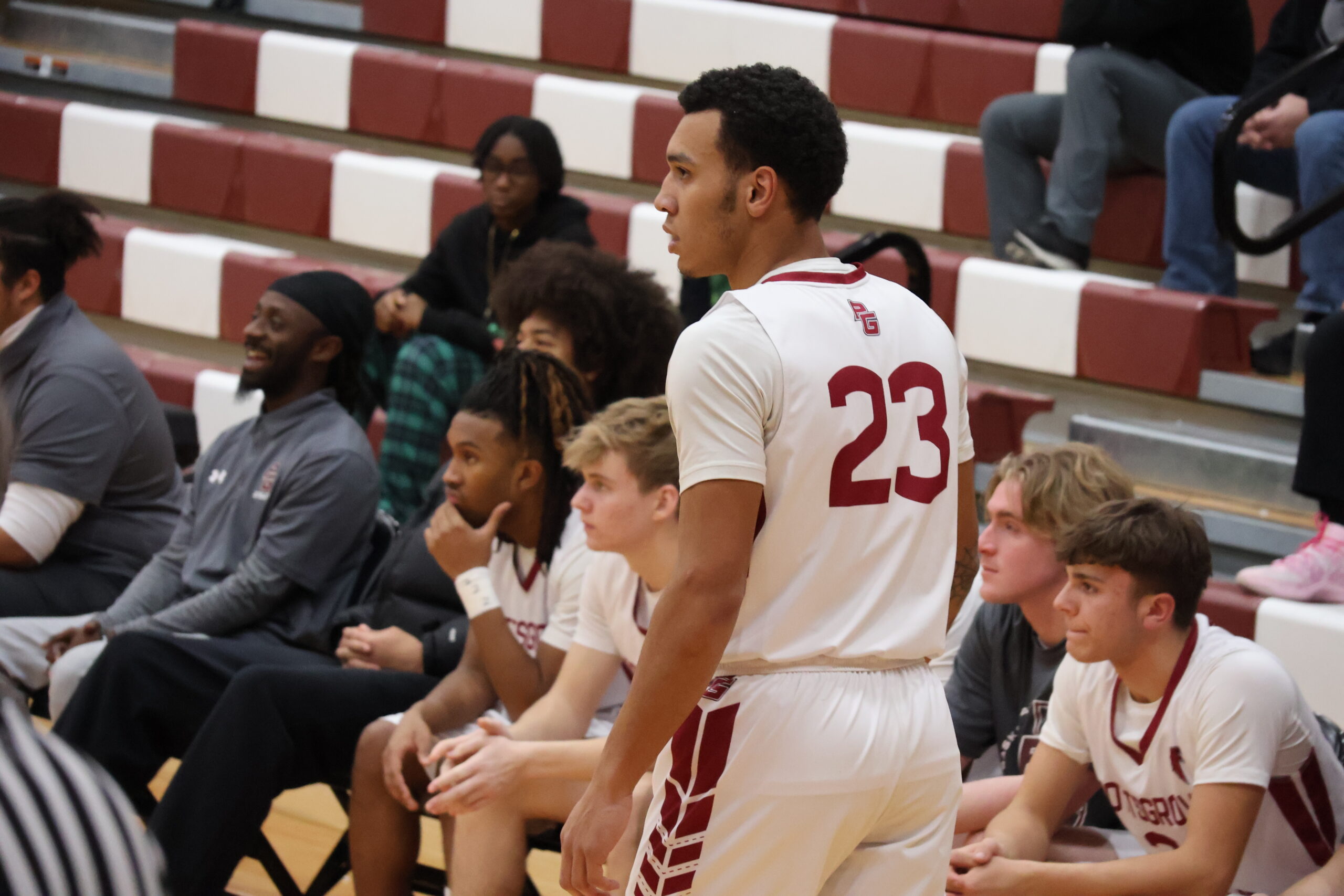 Bryce Phillips and team behind him
