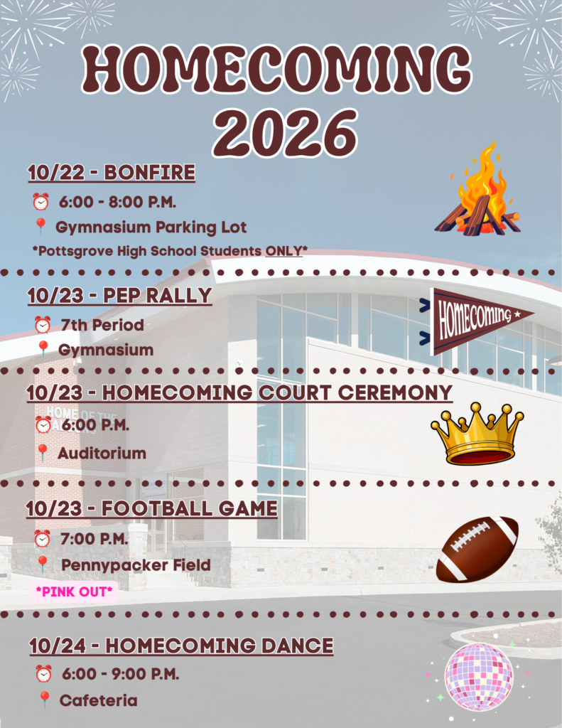 Homecoming week flyer