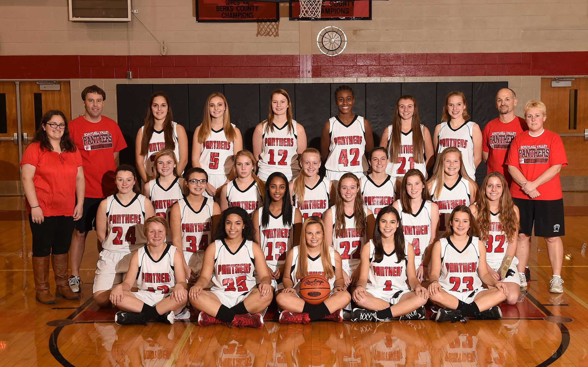 Girls Basketball Team Picutre