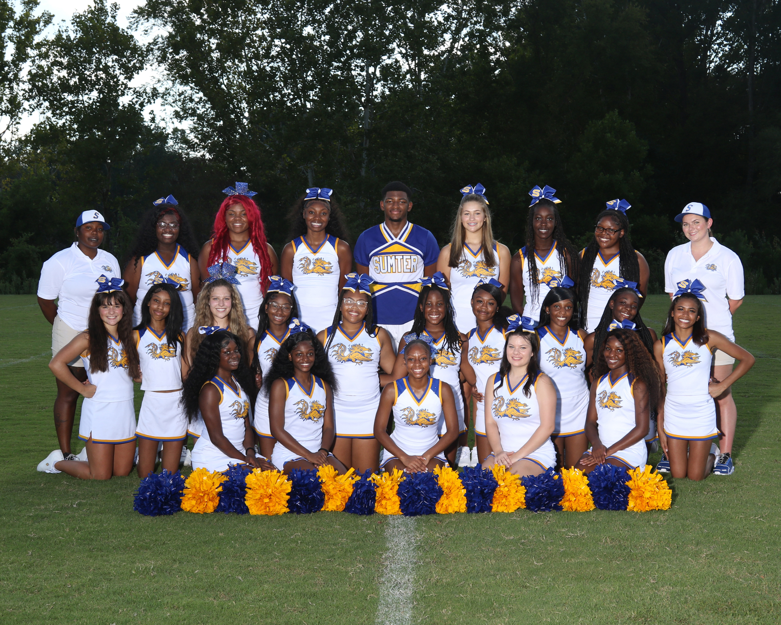 GIRLS VARSITY SIDELINE CHEER · AUG 28