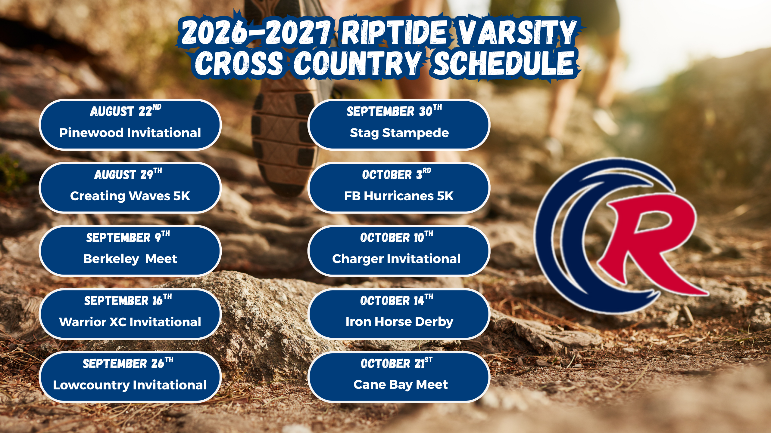 cross country schedule