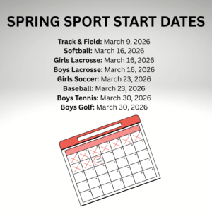 Spring Sport Start Dates