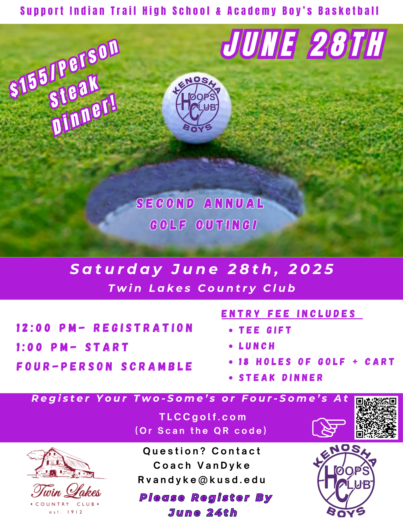 KBHC Golf Outing Flyer 2025