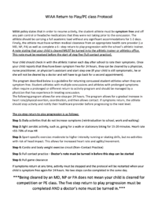 KUSD Return to Play Policy