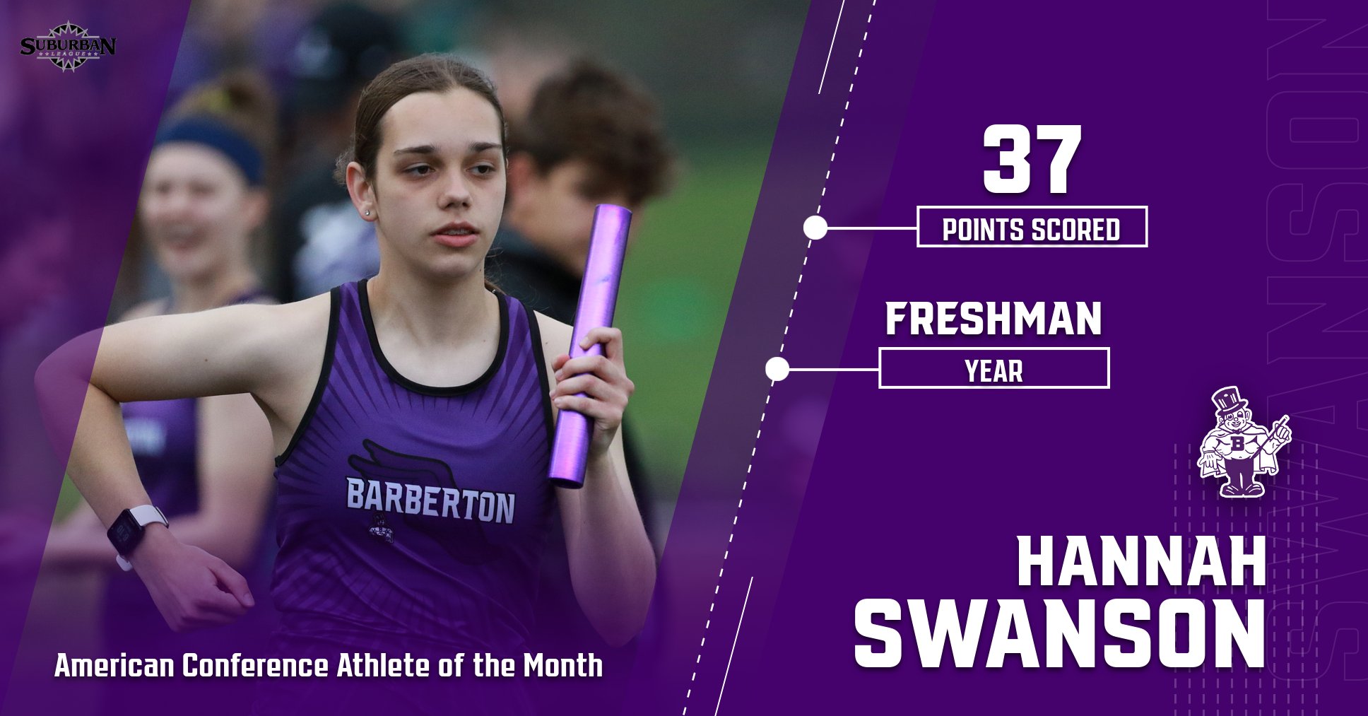 Girls Track and Field Athlete of the Month– April | Suburban League (OH)