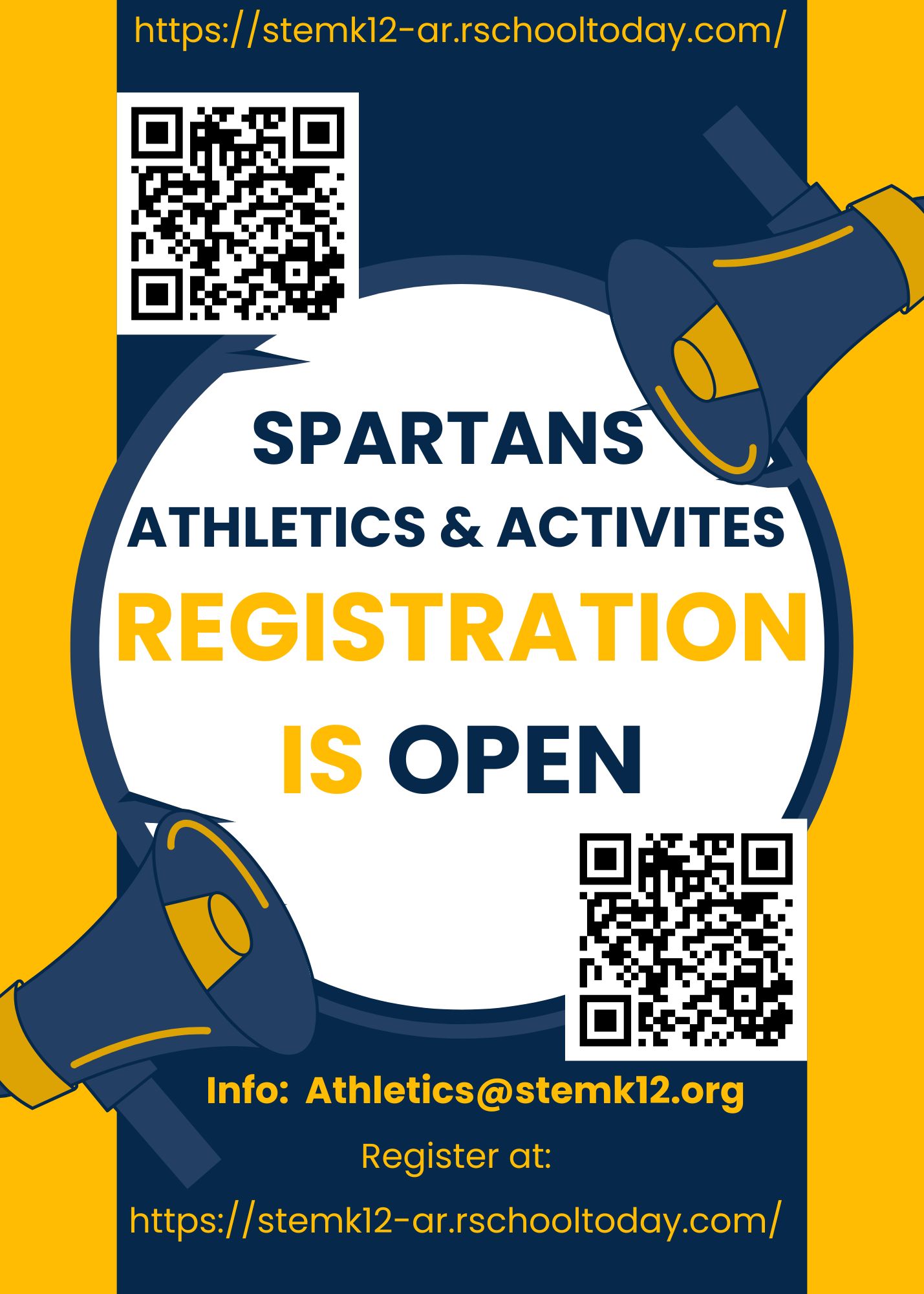 Fall Registrations are open