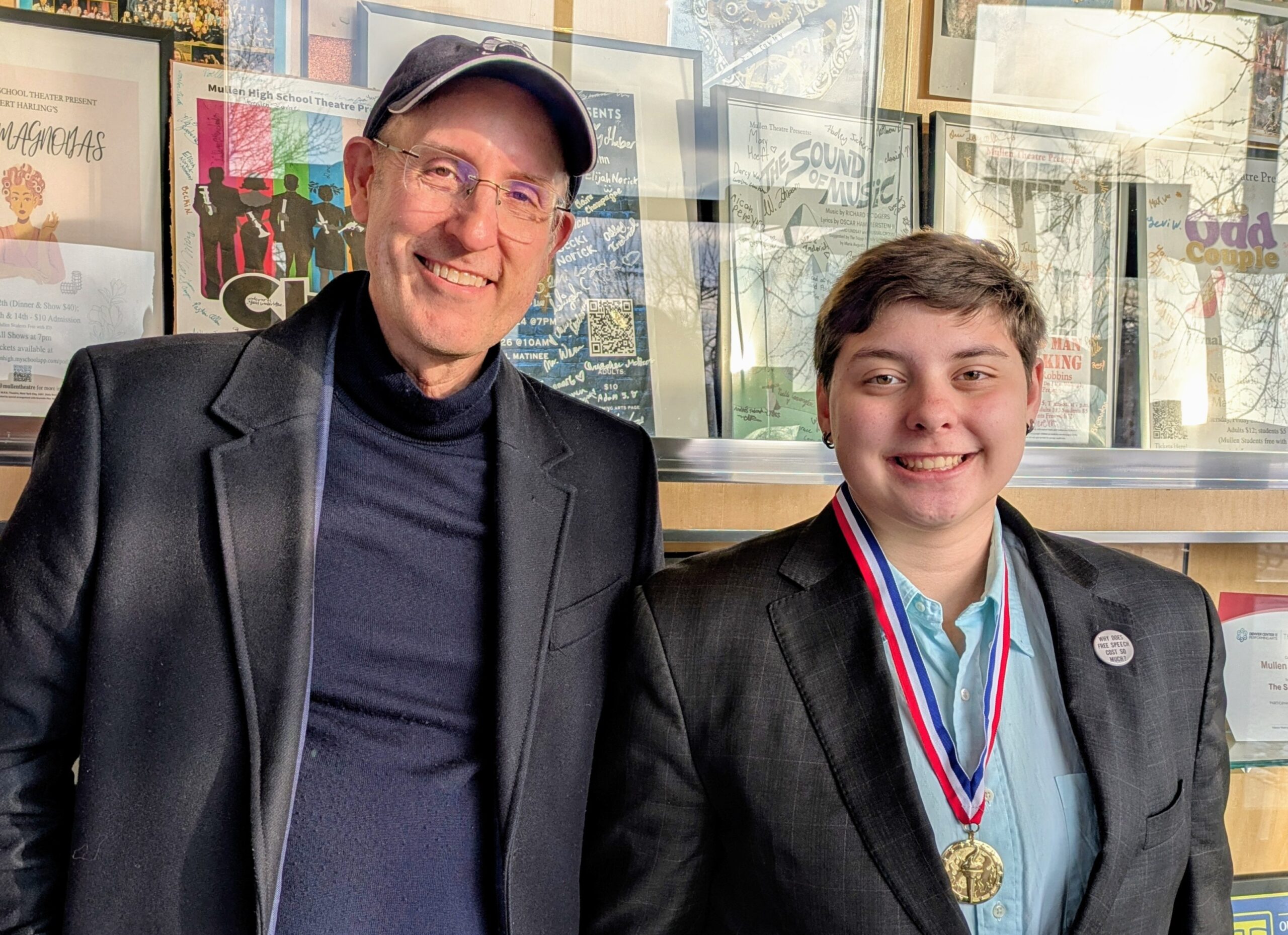 Alex Gerali wins speech gold medal