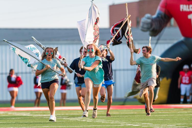 Falcon Flag Entrance