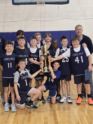 Middle school boys basketball team