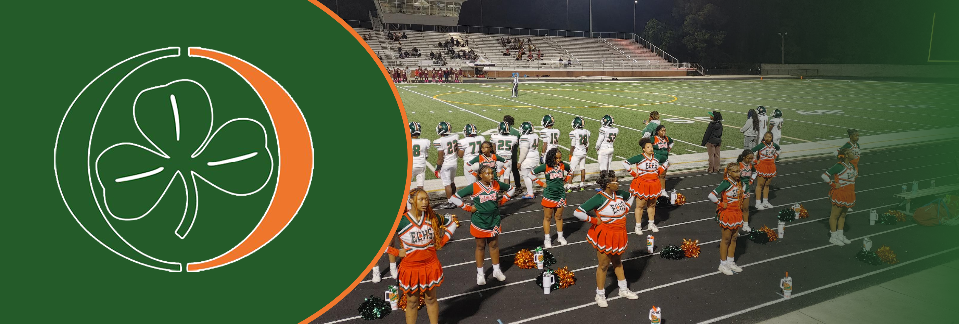 Custom Image Logo with Cheering Team