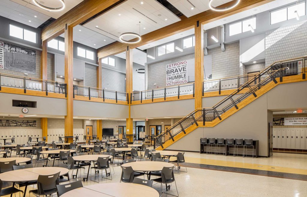 photo of Menahga High School commons