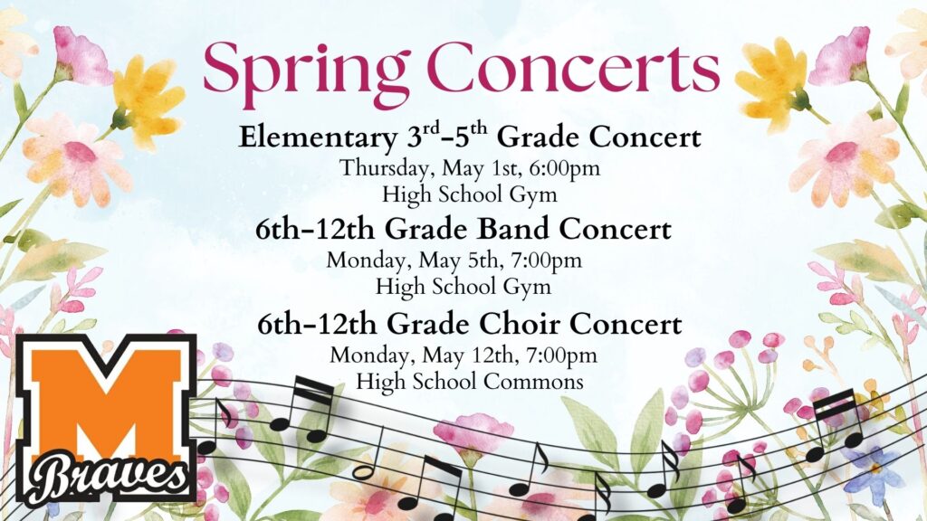 Spring Concert Dates
