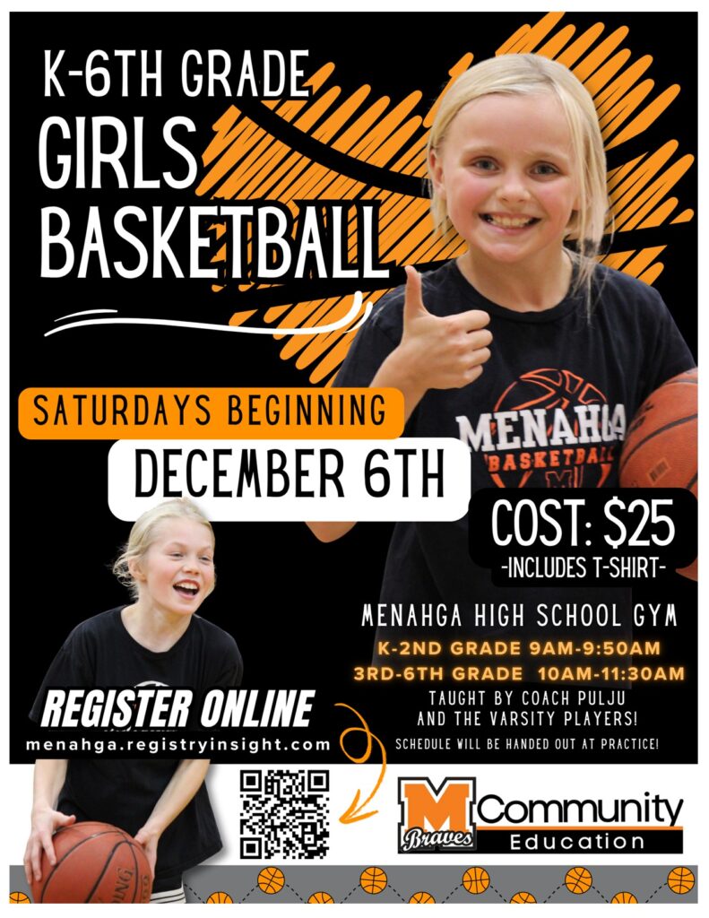 K-6th Grade Elem Girls BB