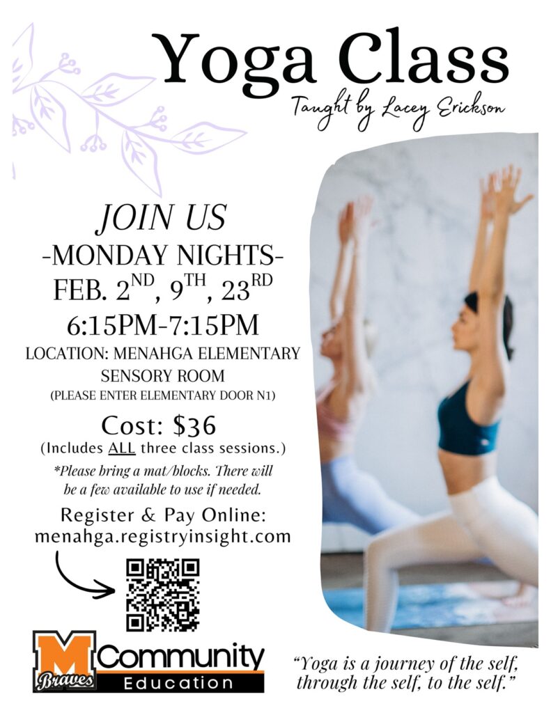 February Adult Yoga