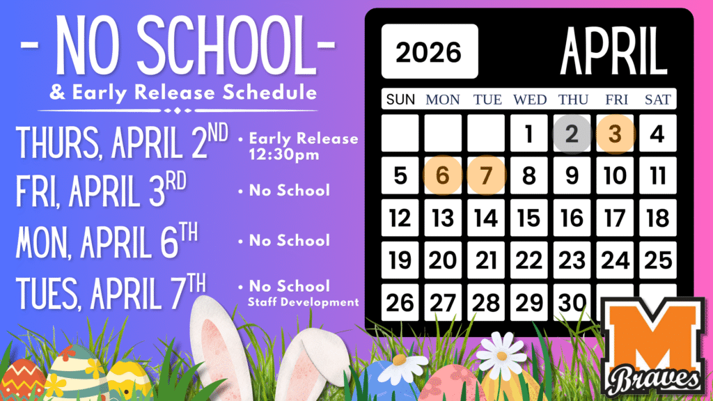 No School Easter Break