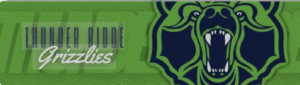 ThunderRidge Grizzly Logo w/Green Background