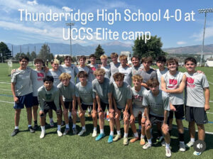 Boys Soccer Team Pic at UCCS