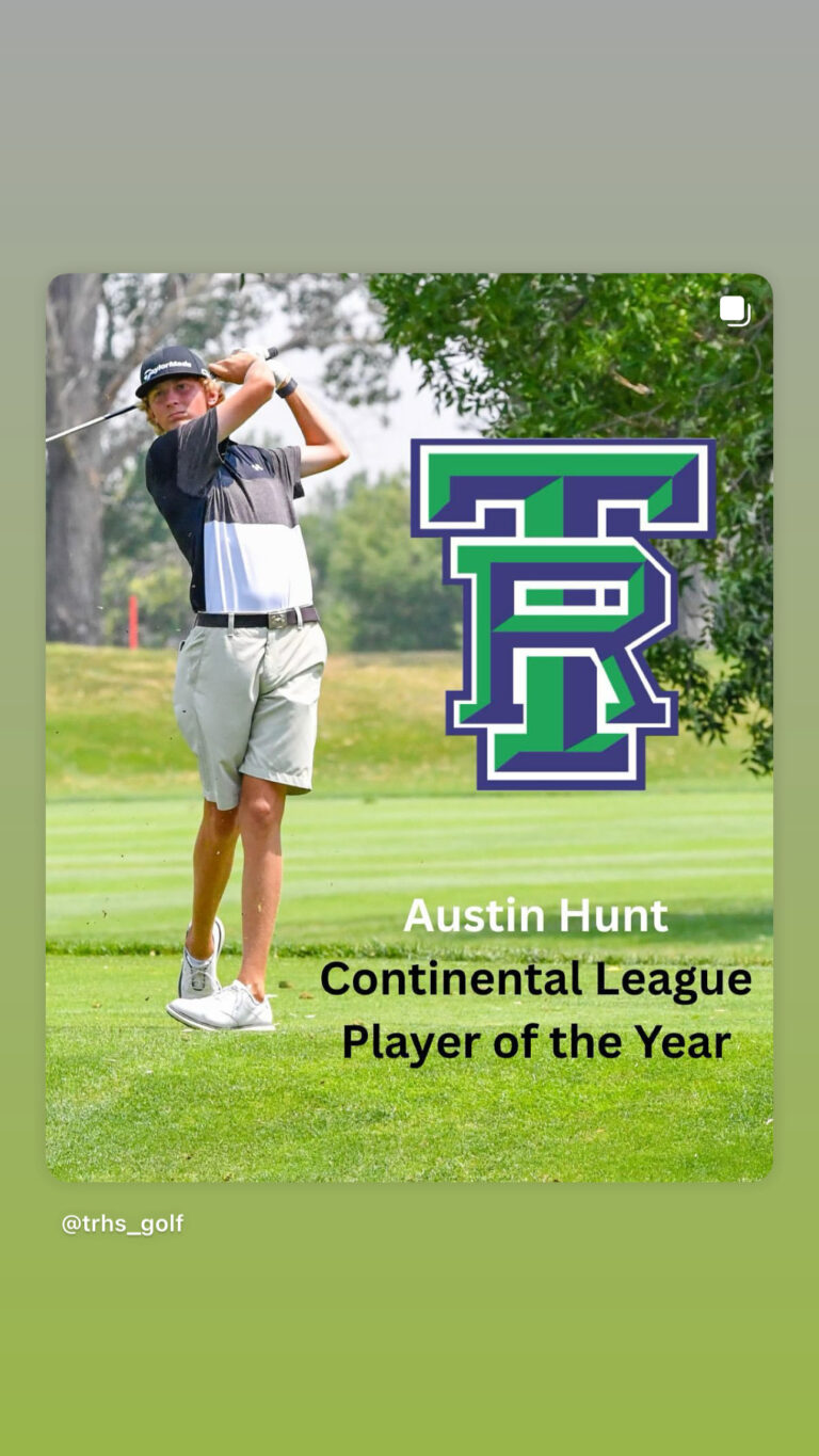 Austin Hunt Continental League Golfer of the Year for 2025.