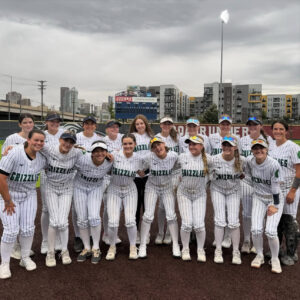 Girls Softball Team Picture.