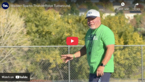 Picture of Jay Madden at Football Practice.