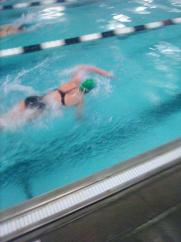 Unknown Swimmer Freestyle