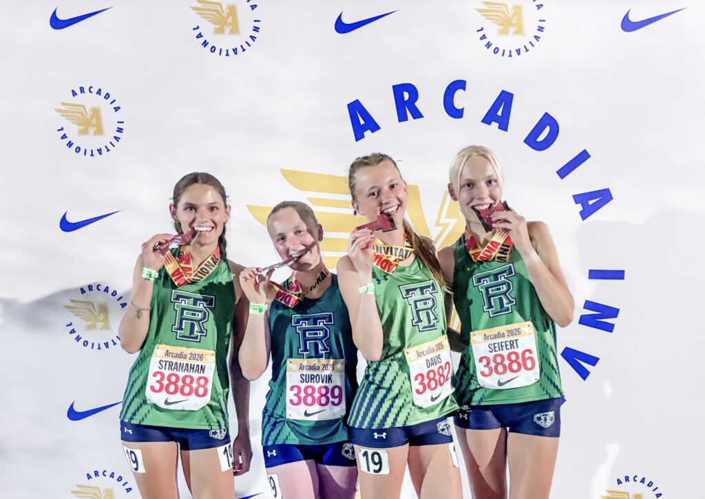 Girls 4 x Mile relay