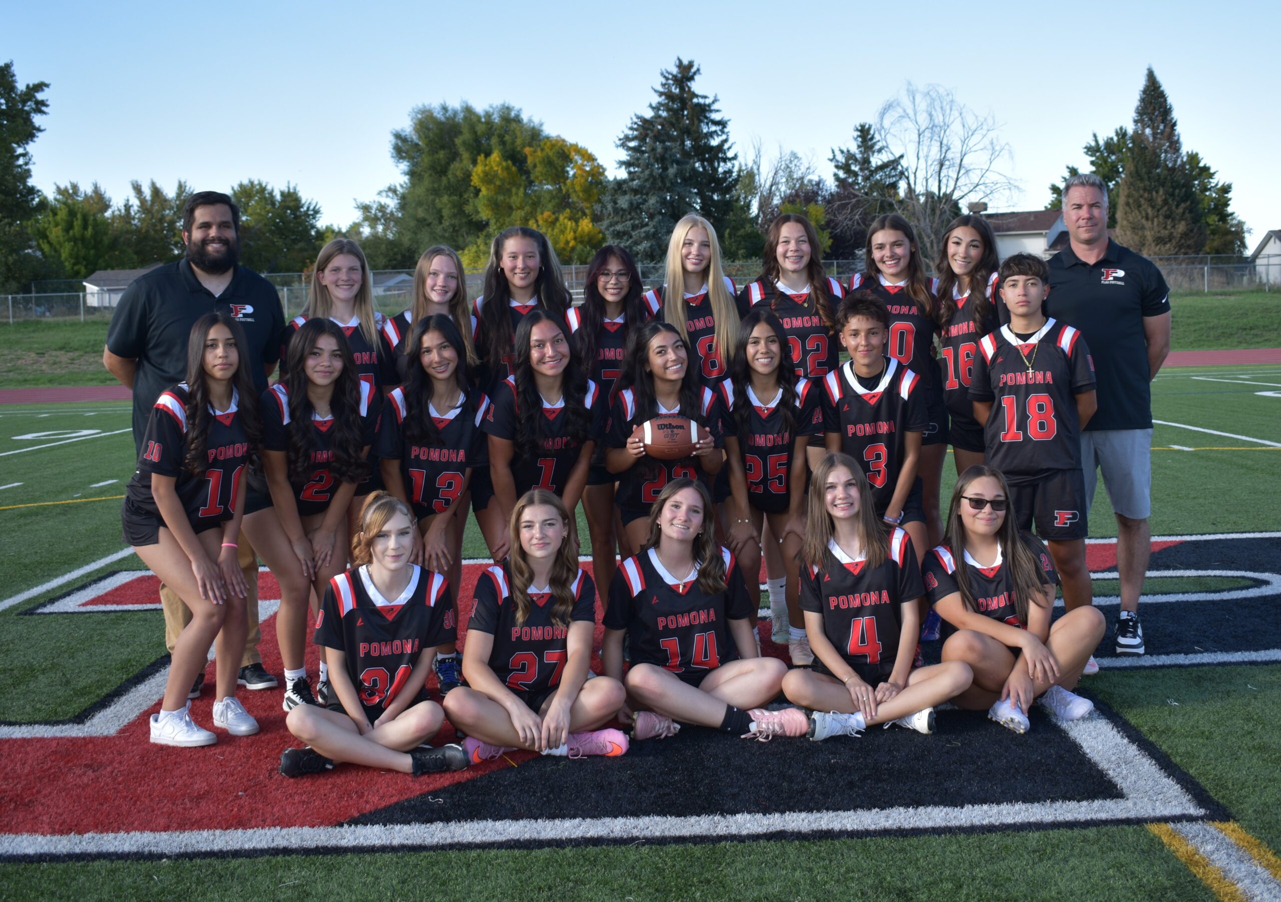 2025 Girls Flag Football Team