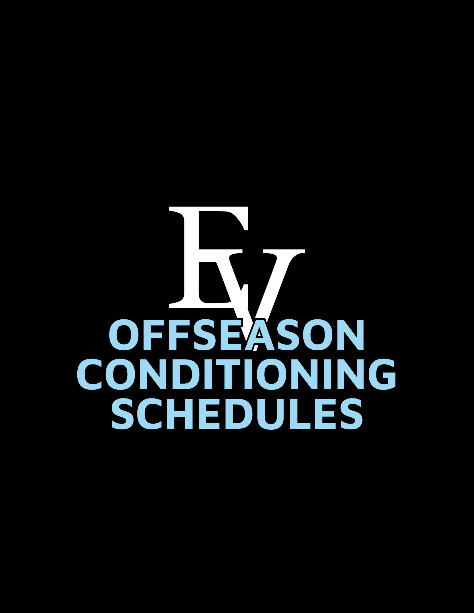 Offseason Conditioning Schedules Fall