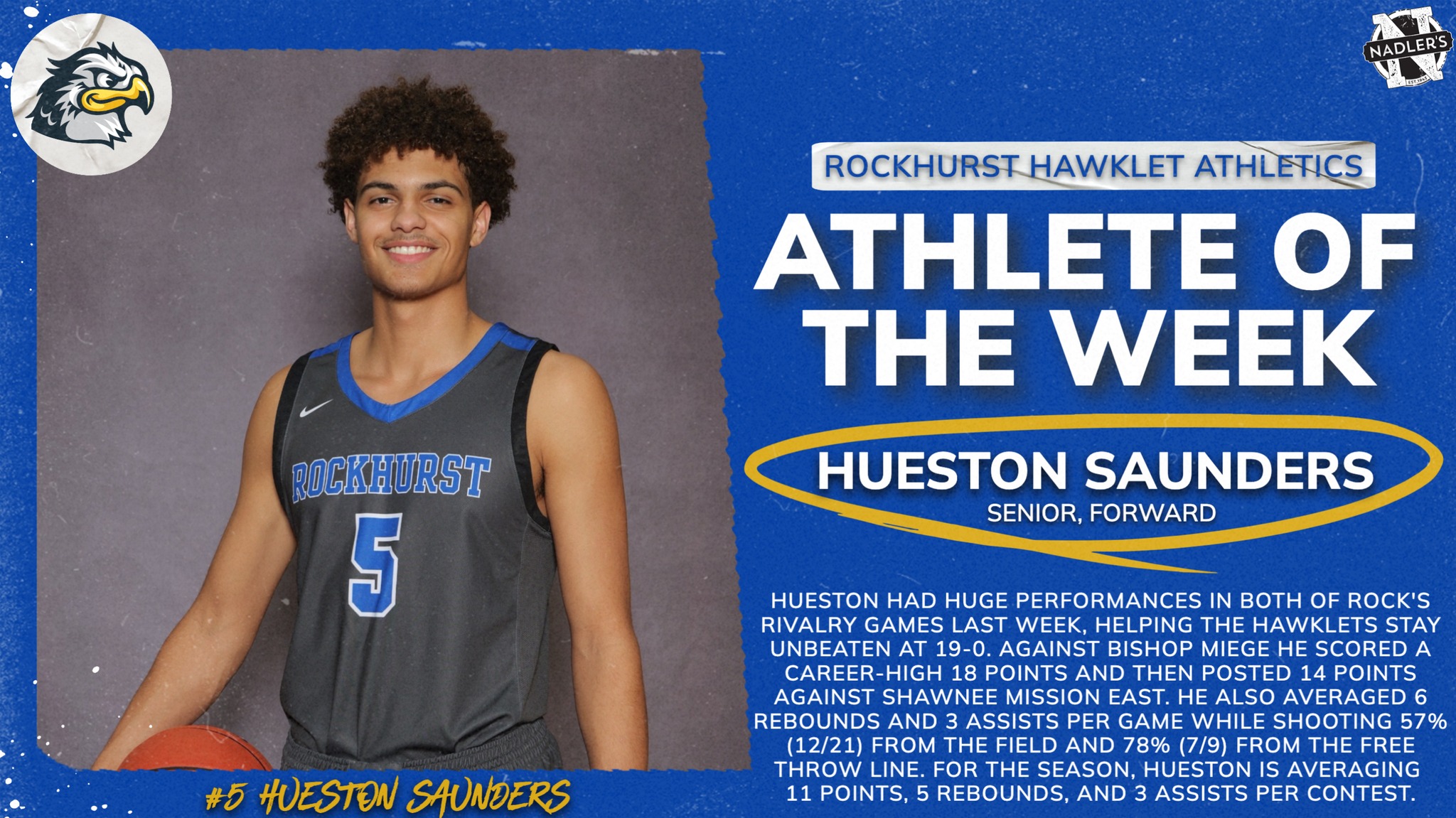 Saunders Week 9 AOW