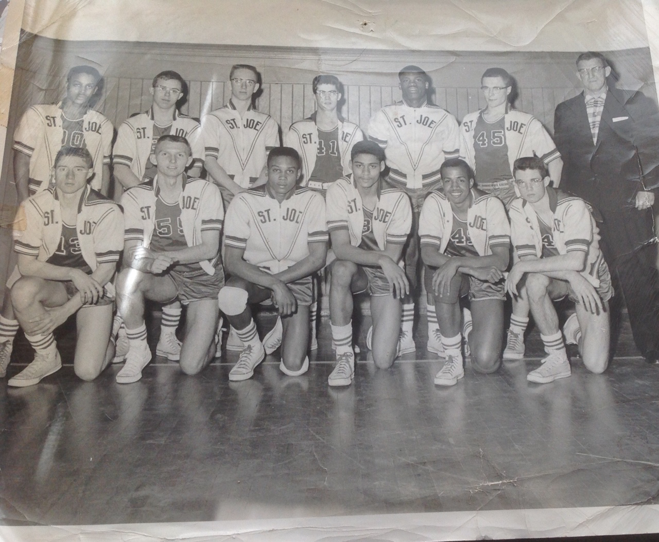The 1958 Central Hall of Fame Basketball Team: