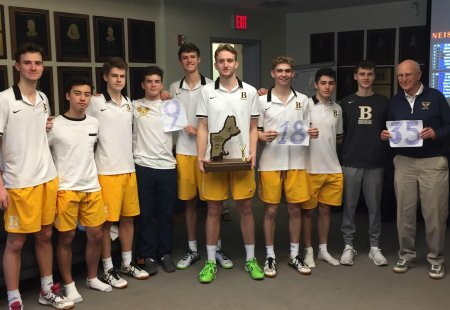 Brunswick Squash Wins Ninth New England