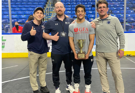 GFA's Provo Wins Second National Wrestling