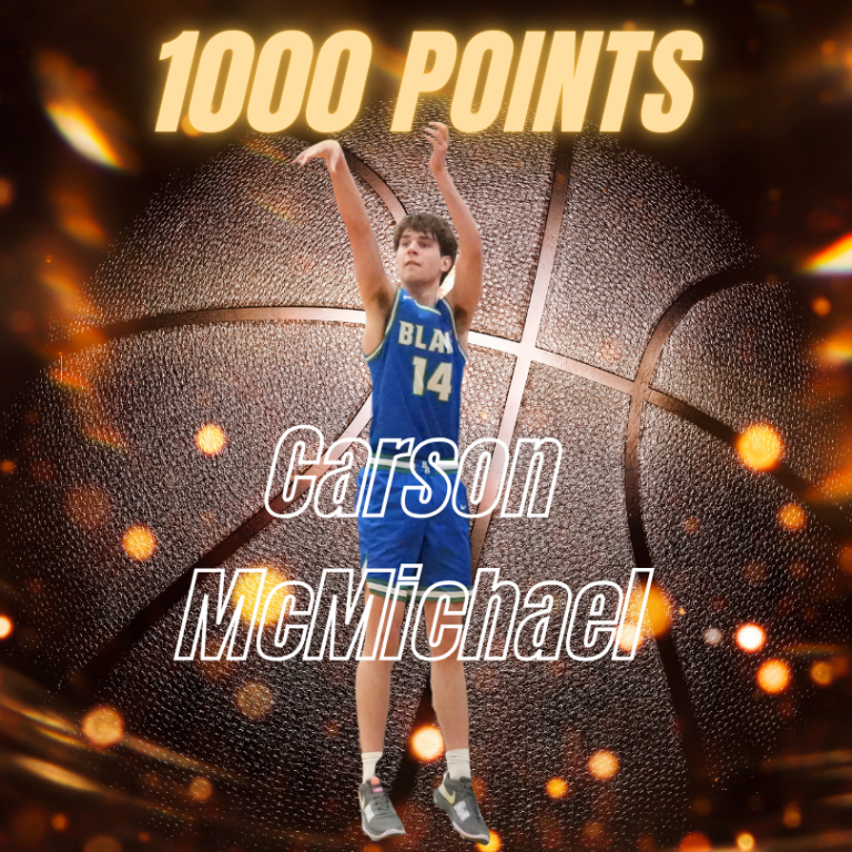 Carson McMichael 1000 points