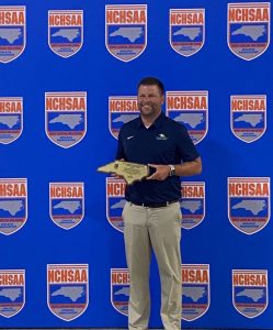 Colin Fegeley Named 2022 NCHSAA AD of The Year