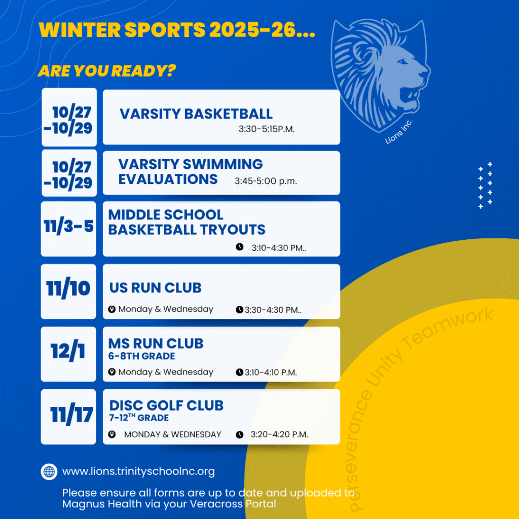 Winter Sports start next week!