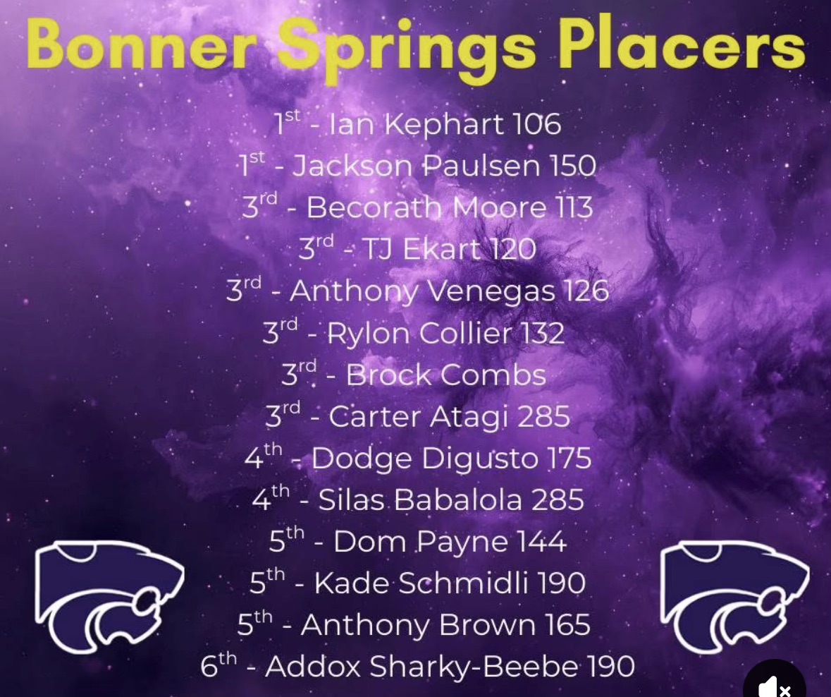 Boys Wrestling 4th place