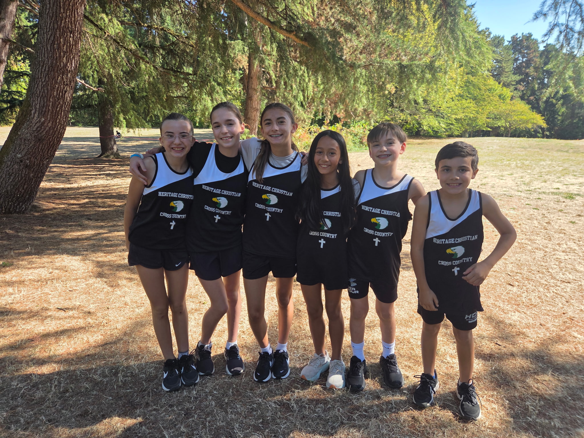 MS XC team - before seward