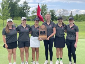 
The N-P girls' golf team