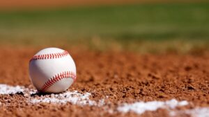 Baseball on Field
