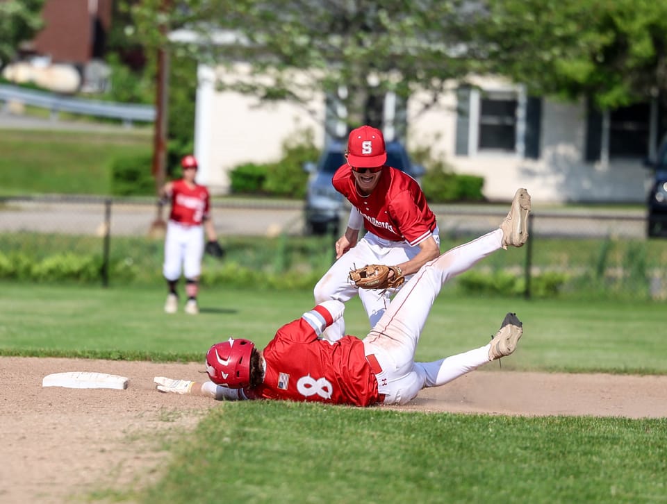 SP Player tags out Scarborough Player
