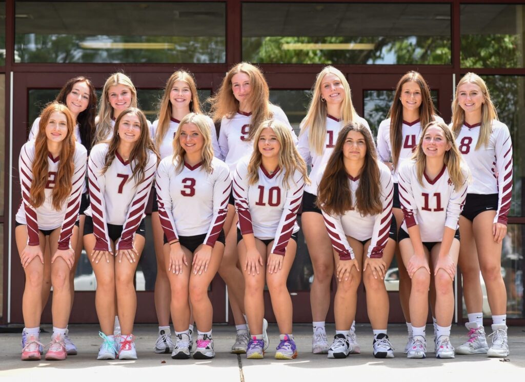 Varsity Volleyball Players 2025