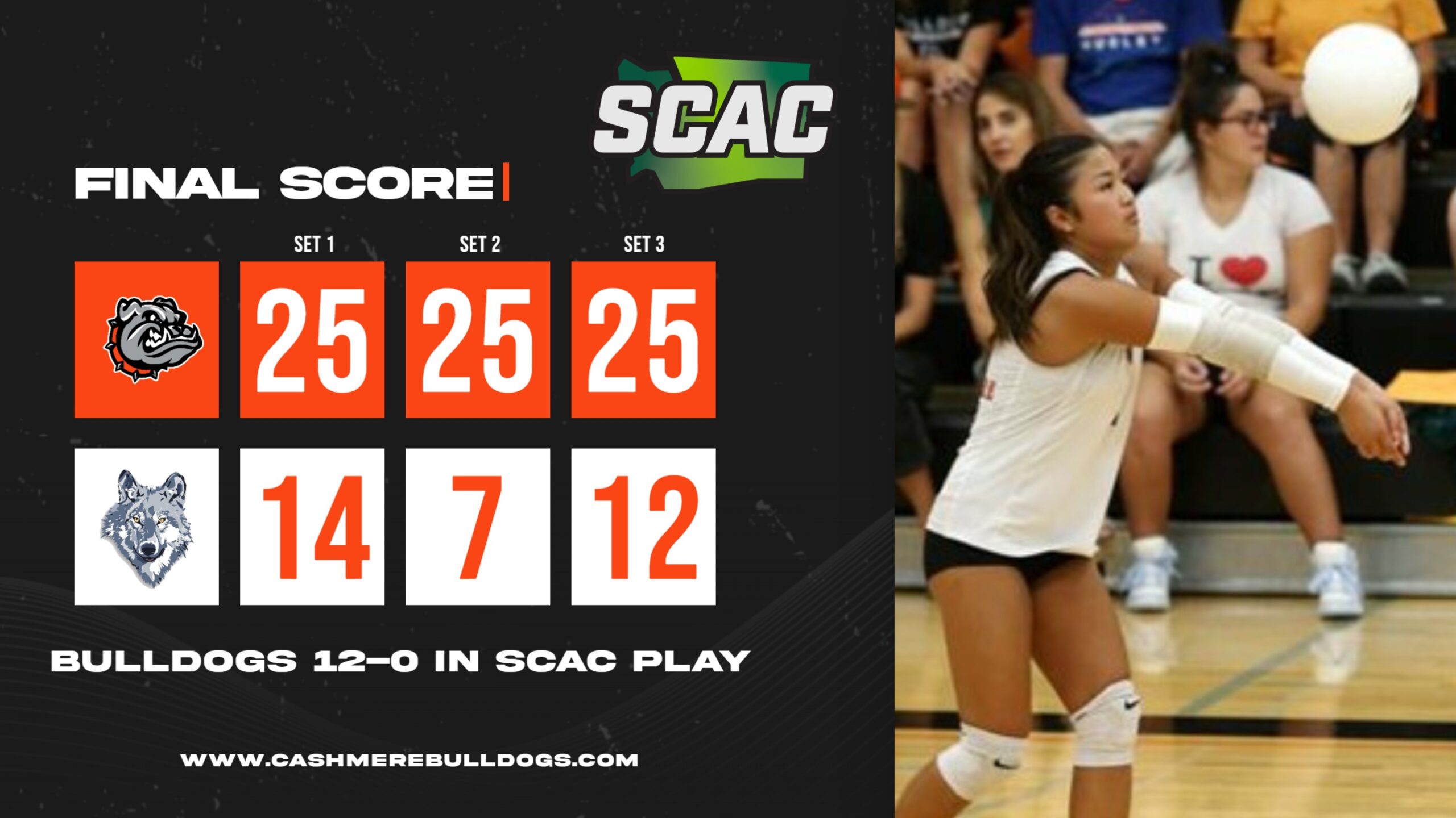 Volleyball: Bulldogs Sweep Wolves to Stay Perfect in SCAC Play ...