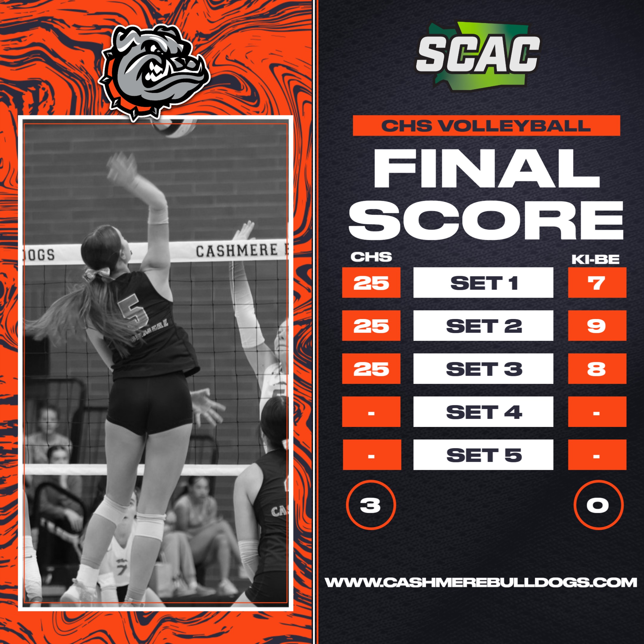 Volleyball: Bulldogs Sweep Kiona-Benton to Stay Perfect in SCAC Play ...
