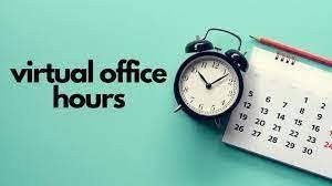 Clock and Virtual Office Hours wording