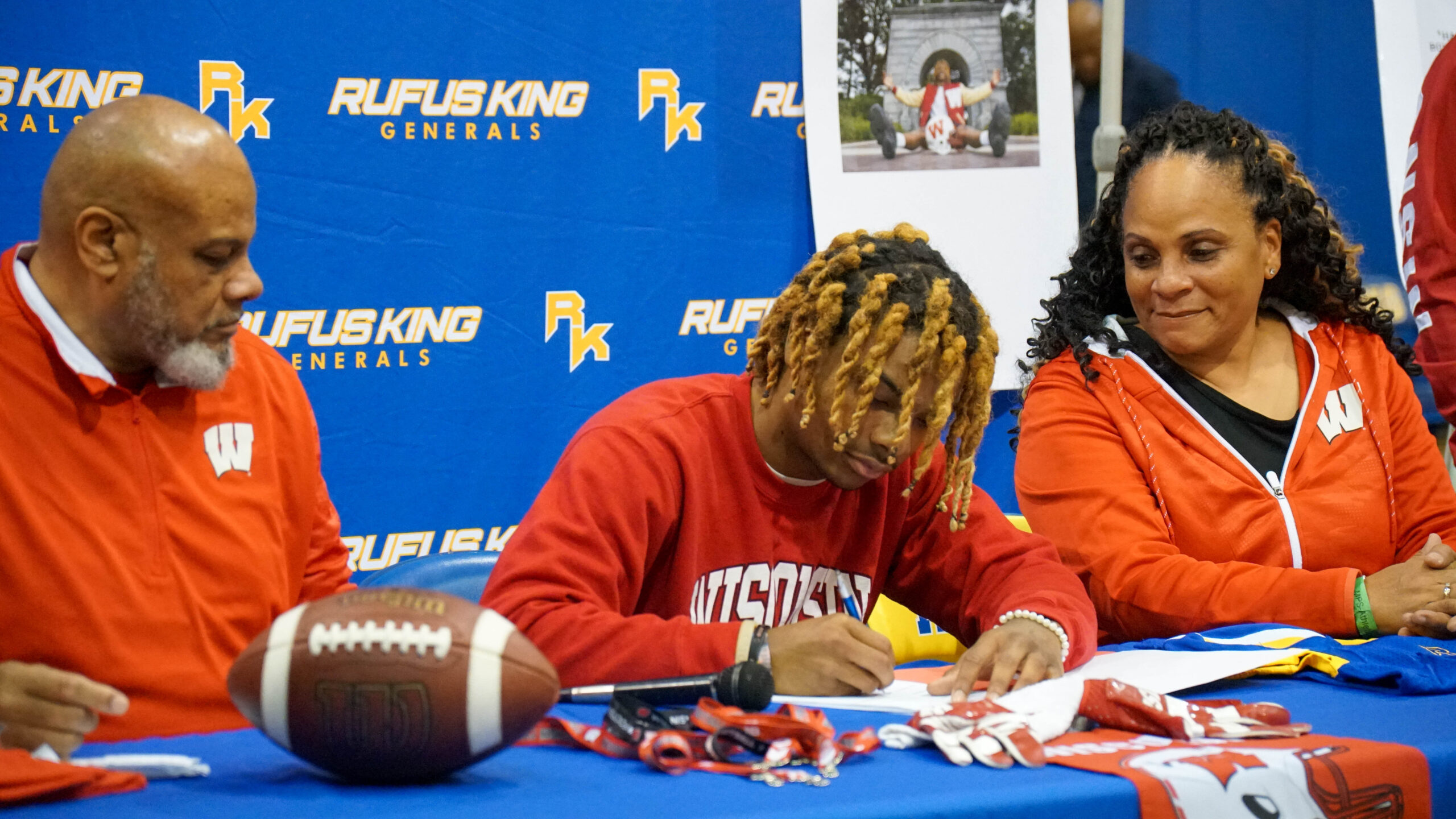 Rufus King's Nate White Signs NLI with University of Wisconsin