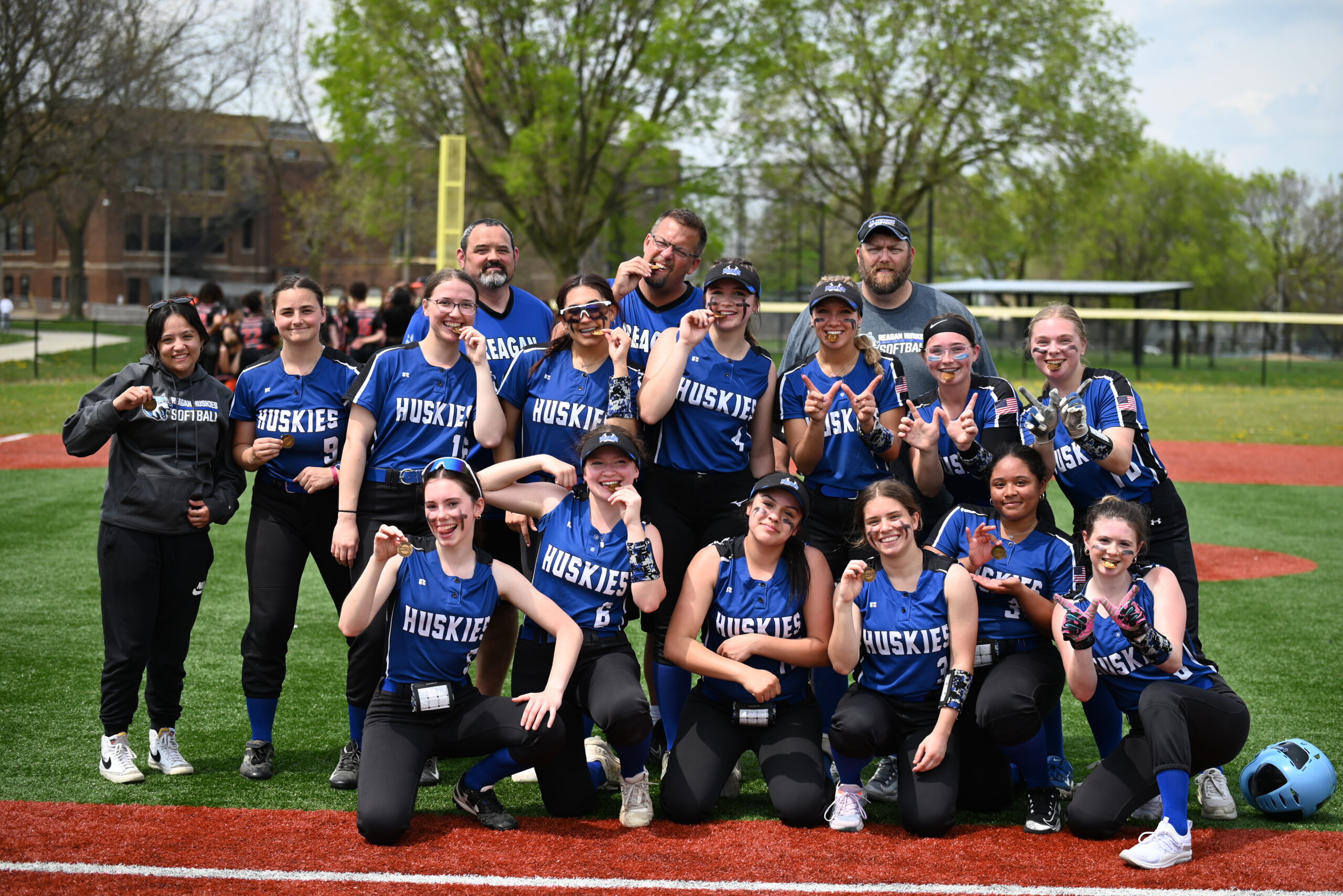 Reagan Huskies 2024 Championship Softball Team