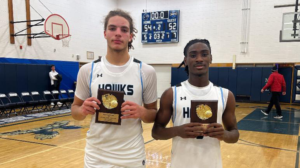 Manning Shareef and Amaris Hunt with 1,000 Career Point Honors